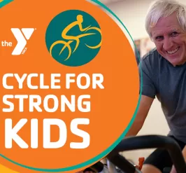 Cycle for Strong Kids Event Graphic