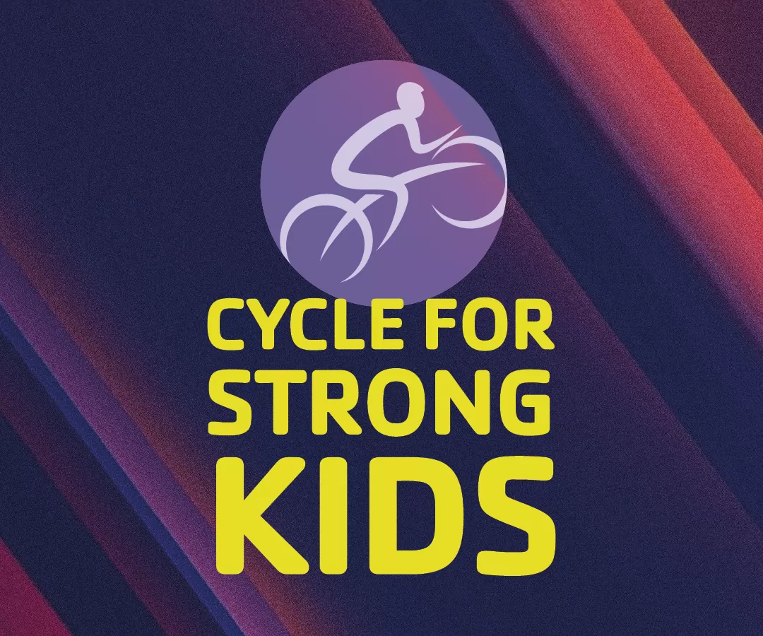 Cycle for Strong Kids Event Graphic
