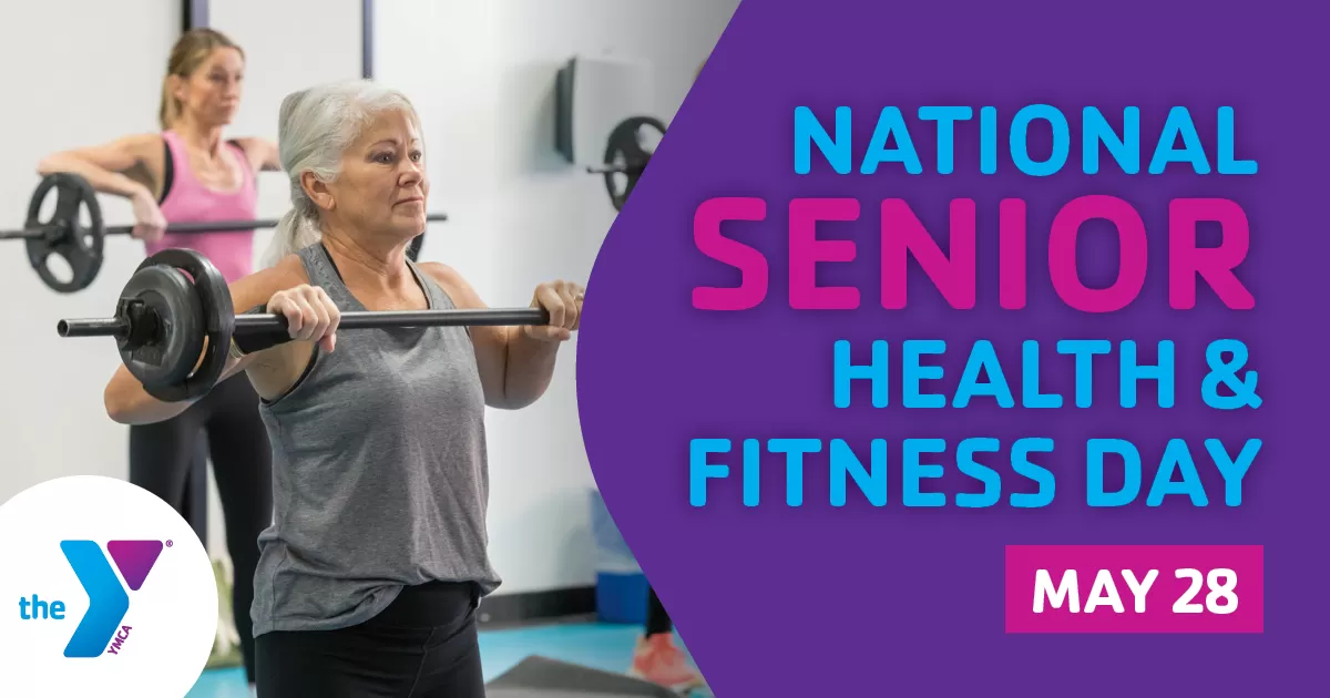 National Senior Health & Fitness Day Graphic