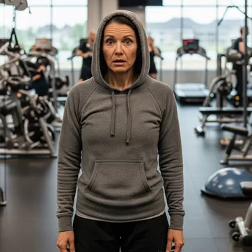 overwhelmed by gym equipemnt