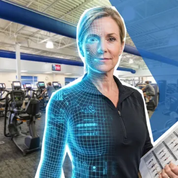 futuristic ai personal trainer