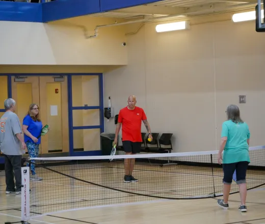 pickleball lessons at the YMCA